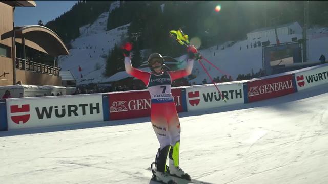 Méribel (FRA), combiné dames, slalom: Wendy Holdener remporte la première médaille suisse !