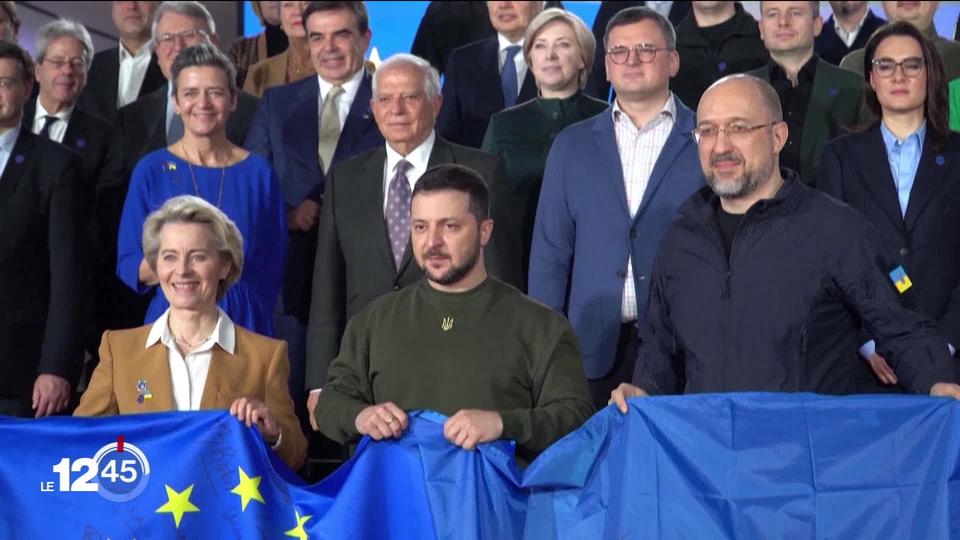 L’Union européenne tient un sommet exceptionnel à Kiev pour aborder la question de l’adhésion de l’Ukraine