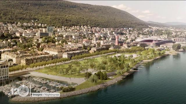 À Neuchâtel, les travaux ont commencé aux Jeunes-Rives