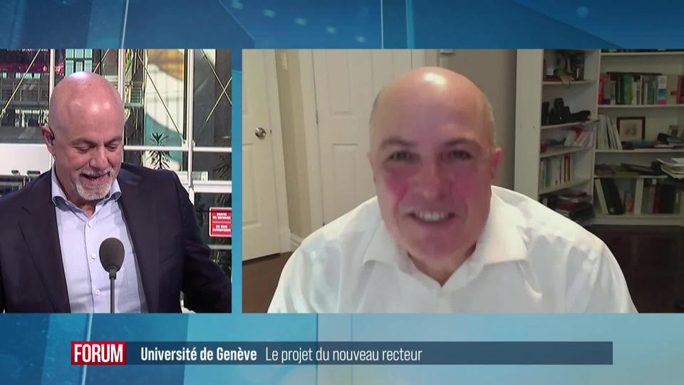 Le projet du probable nouveau recteur de l’Université de Genève: interview d’Eric Bauce