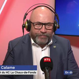 L'invité de La Matinale (vidéo) - Olivier Calame, président du Hockey Club La Chaux-de-Fonds