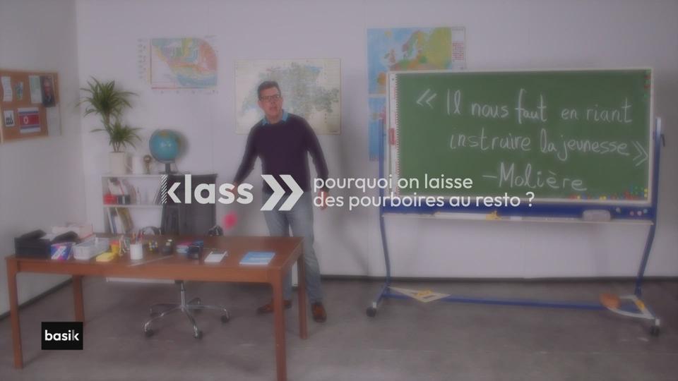 klass :  pourquoi on laisse des pourboires au resto ?