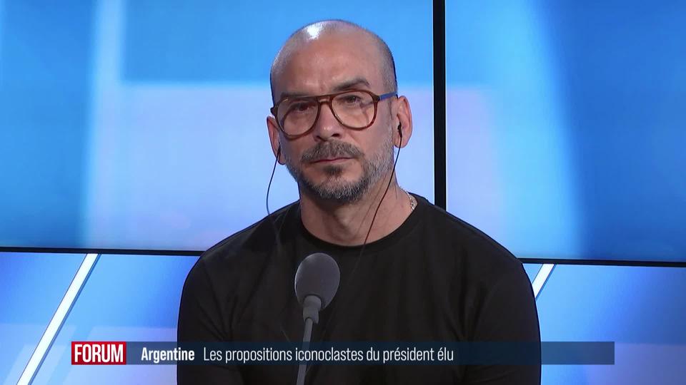 L'élection de Javier Milei pourrait provoquer une confrontation sociale: interview de Juan Sebastian Torales