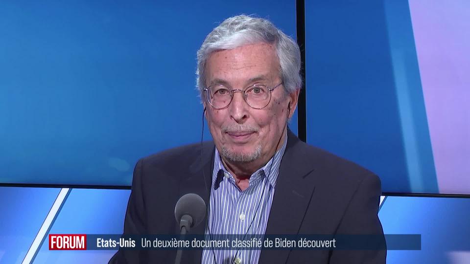 Découverte de nouveaux documents classifiés dans la résidence de Joe Biden: interview de Daniel Warner