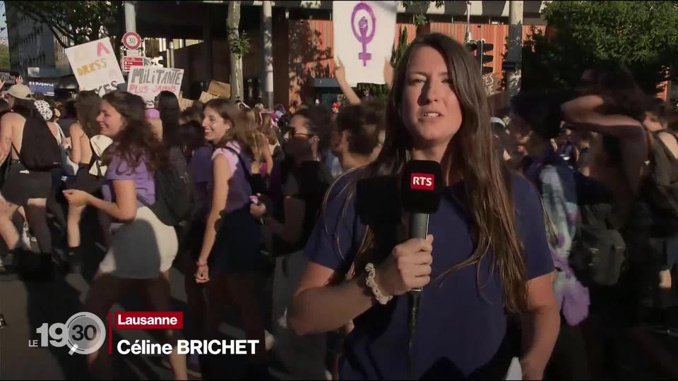 Grève féministe: Prise de température à Lausanne avec Céline Brichet