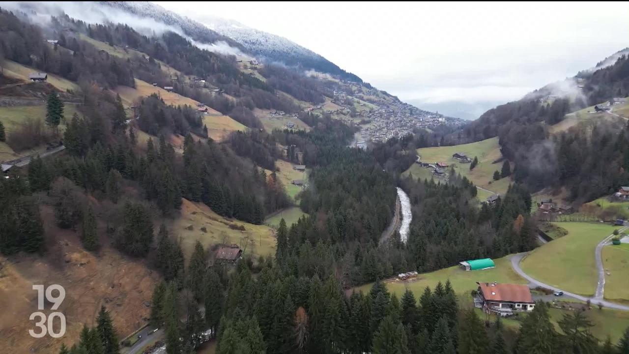 Un glissement de terrain a entrainé l'évacuation de plusieurs habitants dans le Val-d'Illiez.