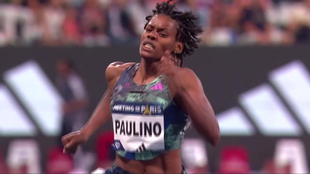 Paris (FRA), 400m dames: Marileidy Paulino (DOM) signe le record du meeting et s'impose devant Sydney McLaughlin-Levrone (USA)