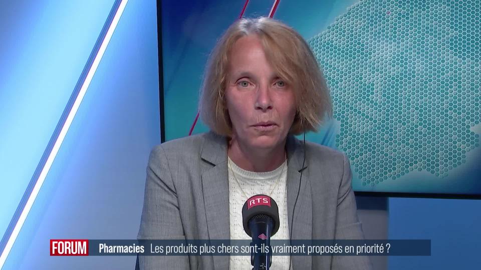 Les produits de pharmacie les plus chers sont-ils vraiment proposés en priorité ? La réaction de Pharmasuisse