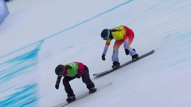 Bakuriani (GEO), snowboardcross par équipe: la Suisse de Koblet et Casanova termine 6e