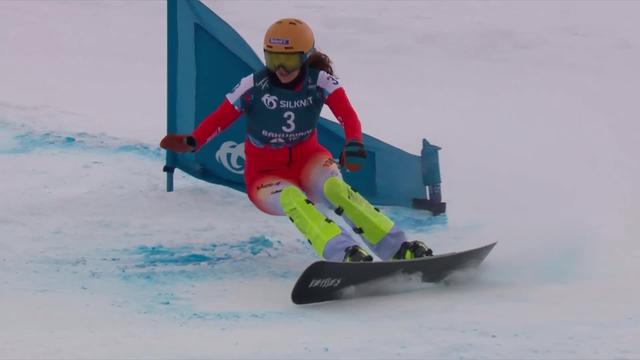 Bakuriani (GEO), slalom parallèle dames, 1-8e: Patrizia Kummer (SUI) éliminée