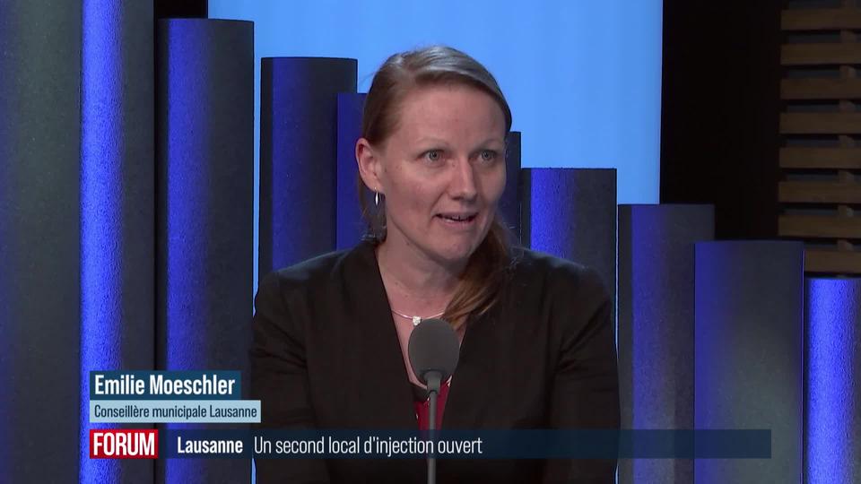 Un deuxième local d’injection de drogues ouvert à Lausanne: interview d’Emilie Moeschler (vidéo)