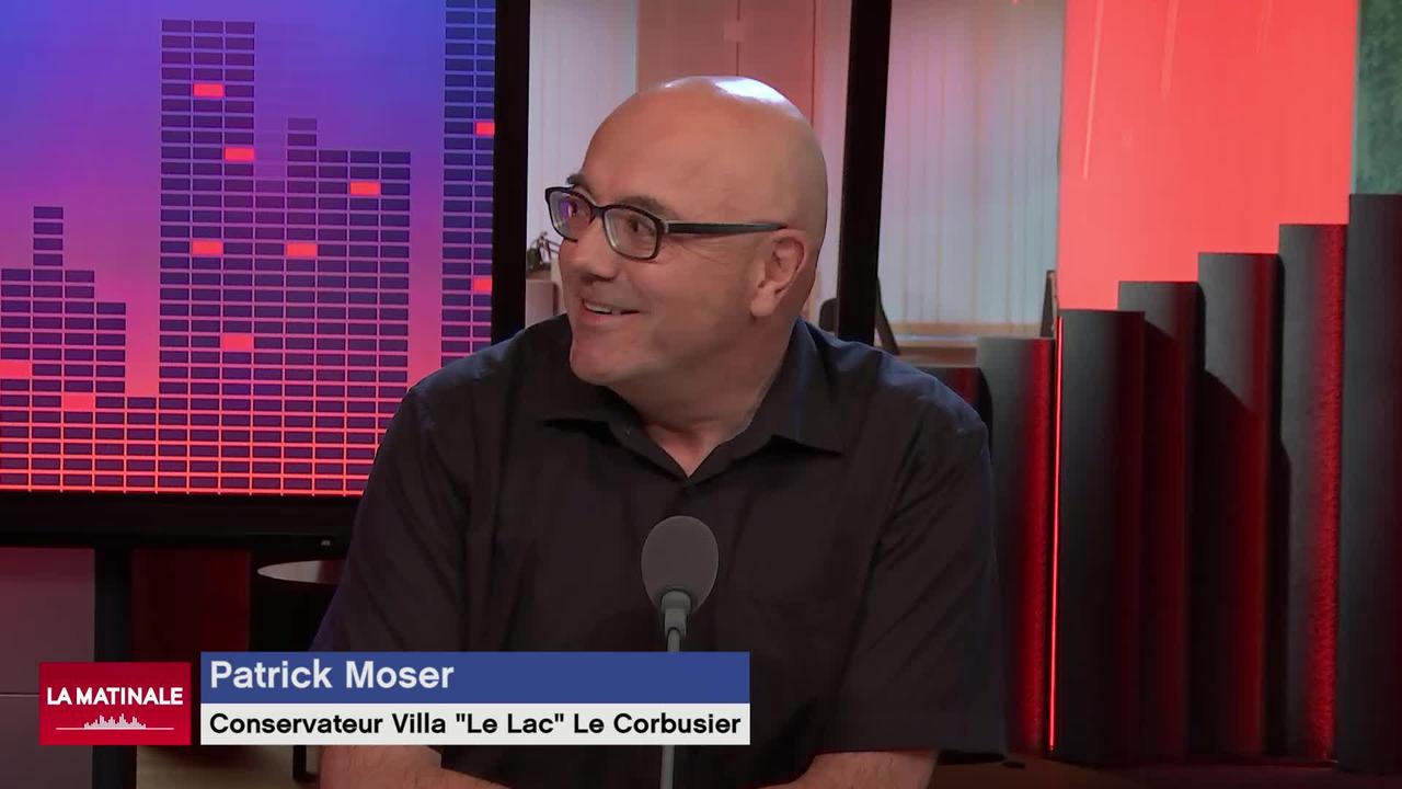 L'invité de La Matinale (vidéo) - Patrick Moser, conservateur de la Villa "Le Lac" de Le Corbusier