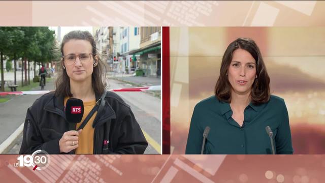 Elodie Botteron fait le point sur la situation à La Chaux-de-Fonds, après le passage de la violente tempête qui a frappé la ville lundi en fin de matinée.