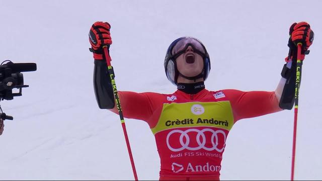 Soldeu (AND), slalom géant messieurs, 2e manche: Marco Odermatt triomphe à nouveau et bat le record de Maier !