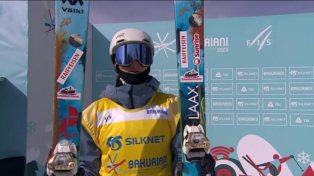 Bakuriani, slopestyle messieurs, finale: Andri Raggetli (SUI) termine au 3e rang grâce à son 1er run