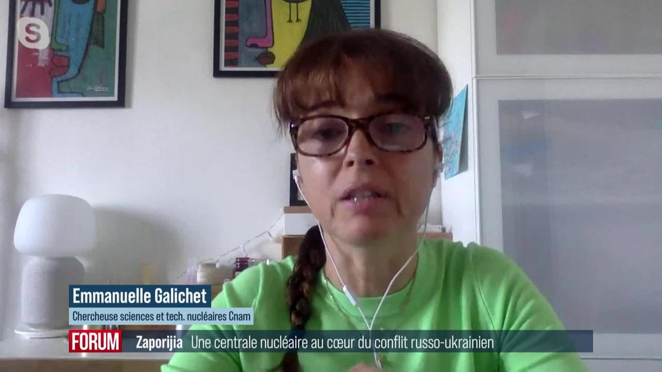 La centrale nucléaire de Zaporijia au cœur du conflit russo-ukrainien: interview d’Emmanuelle Galichet