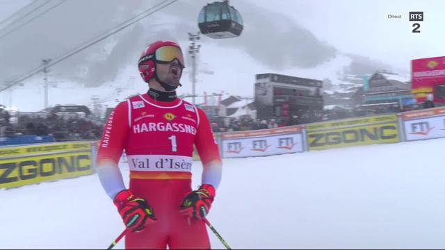 Val d’Isère (FRA), slalom géant messieurs: Loïc Meillard (SUI)