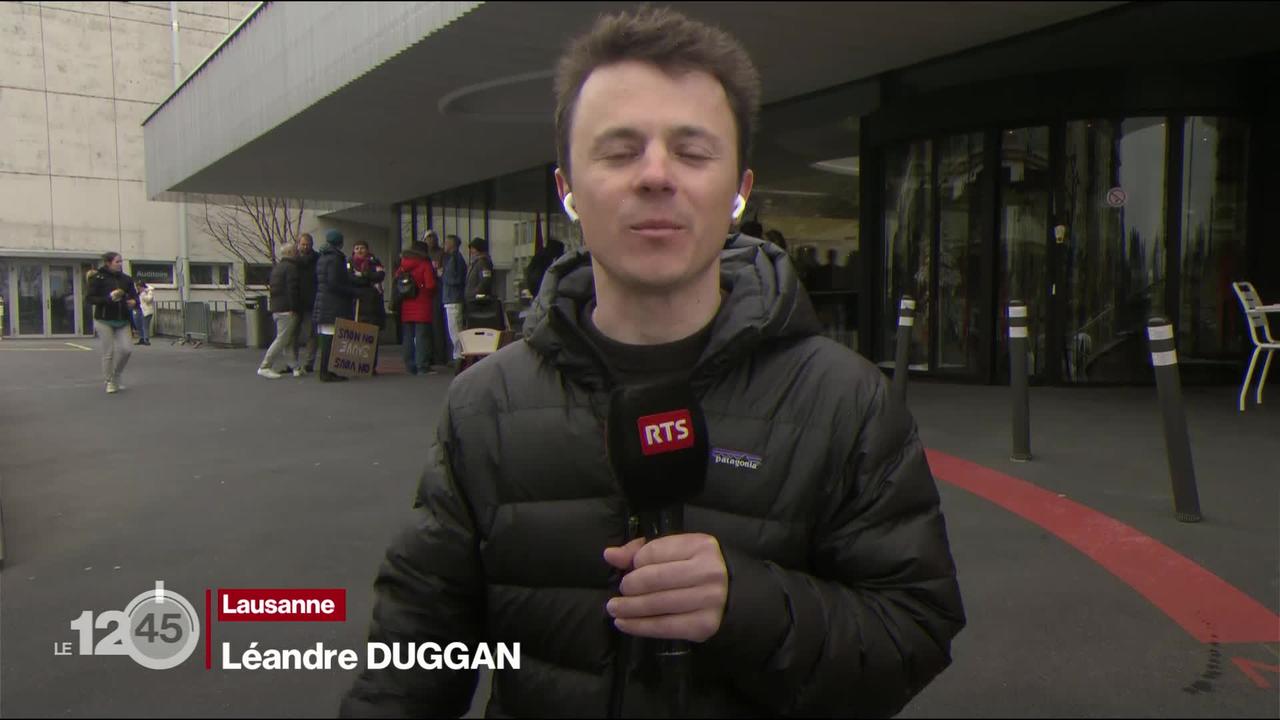 Léandre Duggan fait le point sur la nouvelle grève et manifestation de la fonction publique qui a lieu à Lausanne mercredi