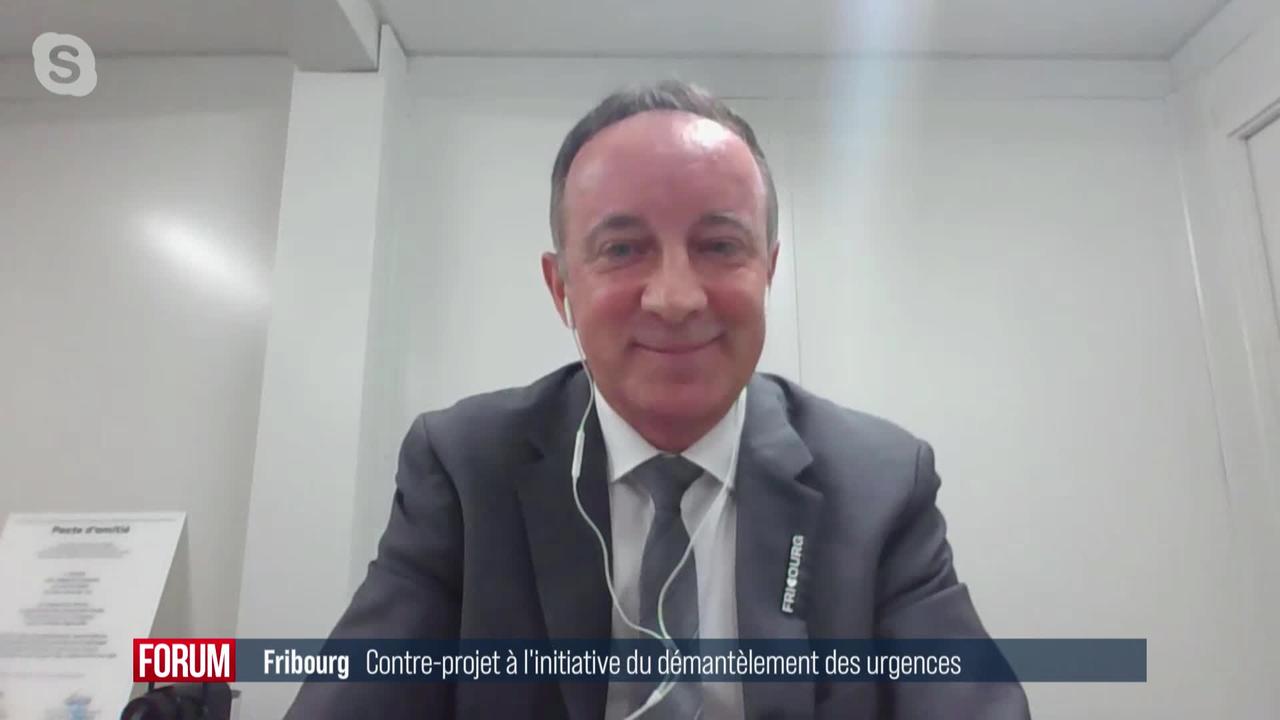 A Fribourg, le contre-projet du Conseil d'Etat pour des urgences équitables: interview de Philippe Demierre
