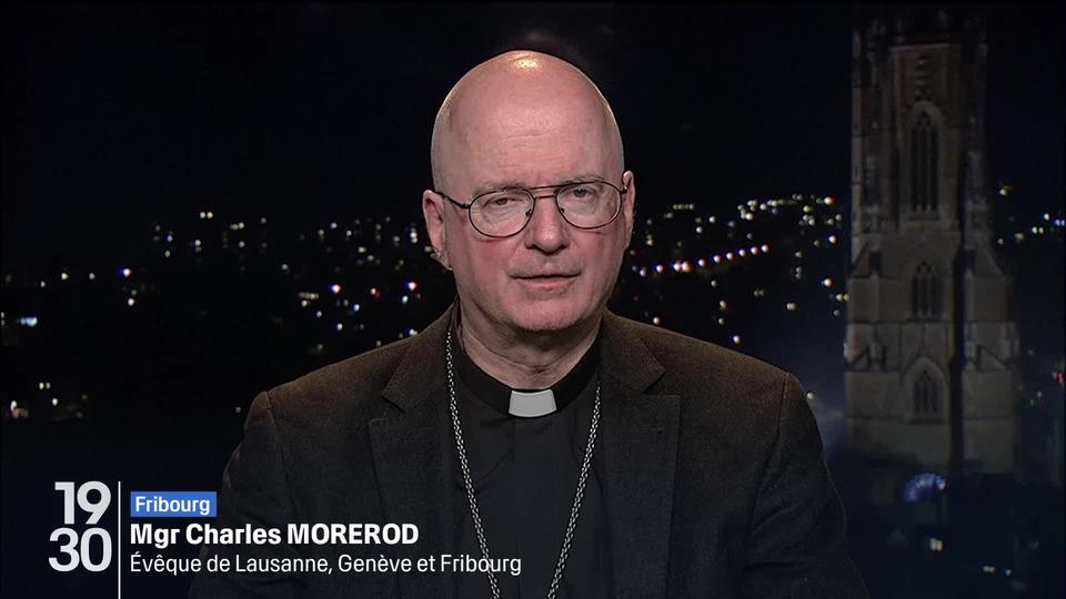 Monseigneur Charles Morerod, évêque du Diocèse de Lausanne, Genève et Fribourg, réagit à la mise en cause de son prédécesseur Bernard Genoud