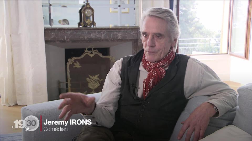 Jeremy Irons, l’acteur britannique oscarisé, était l’invité d’honneur des Rencontres du 7ème art ce week-end à Lausanne