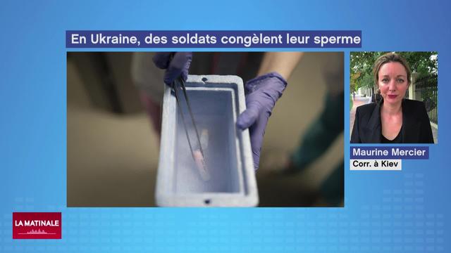 En Ukraine, les soldats congèlent leur sperme avant de partir au front