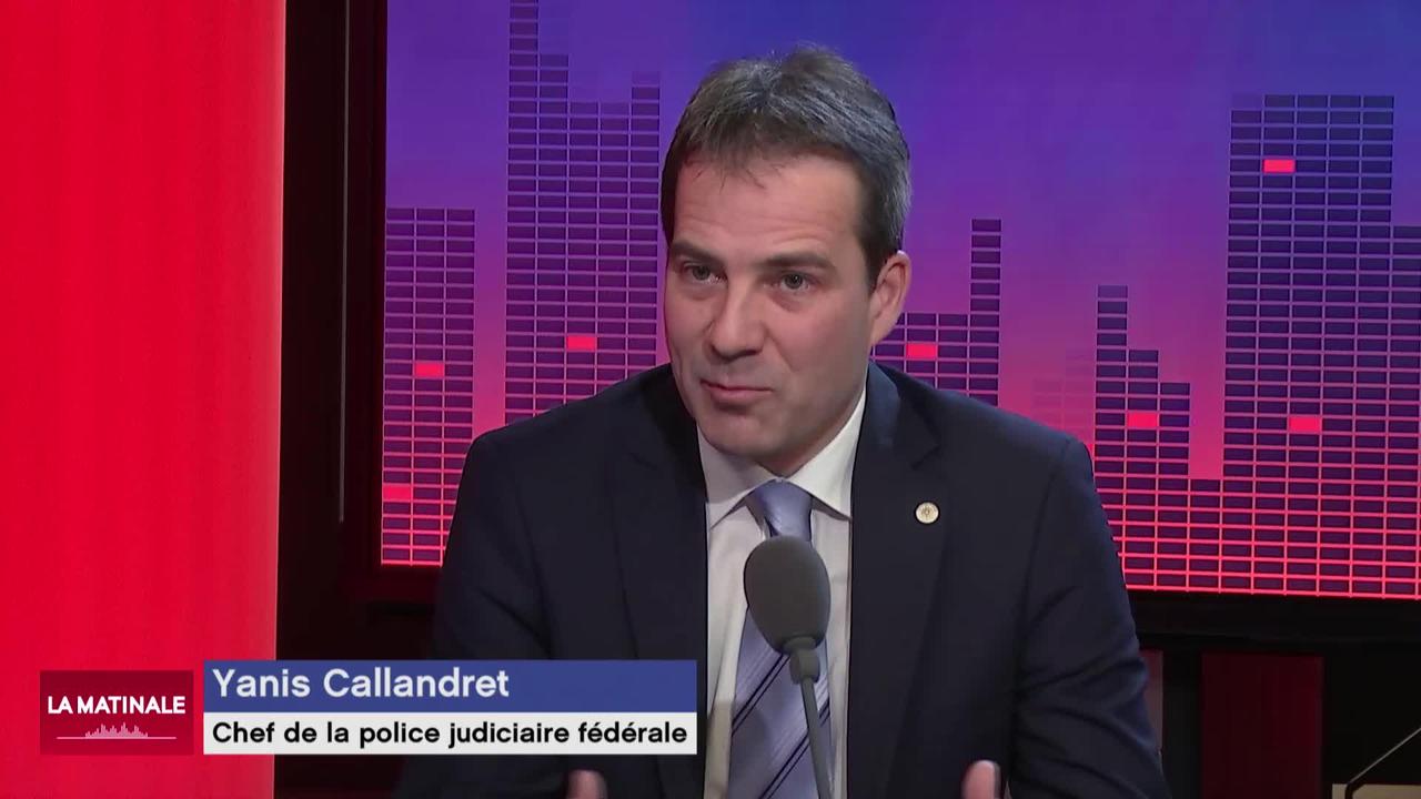 L'invité de La Matinale (vidéo) - Yanis Callandret, chef de la Police judiciaire fédérale