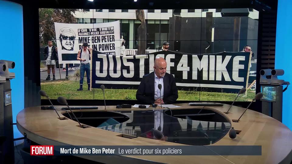 Mort de Mike Ben Peter: les six policiers acquittés