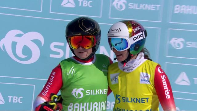 Bakuriani (GEO), skicross dames, petite finale: Sixtine Cousin devance Talina Gantenbein dans le duel suisse pour la 5e place