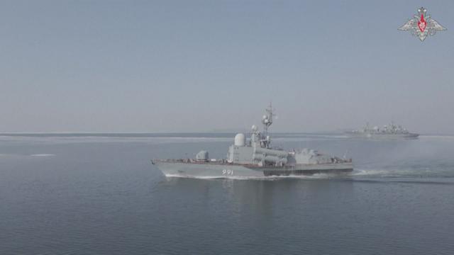 La Russie teste des missiles en mer du Japon