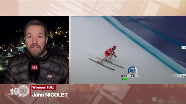 Ski alpin: John Nicolet revient sur la dernière descente de Beat Feuz à Wengen et la belle prestation d'ensemble des Suisses