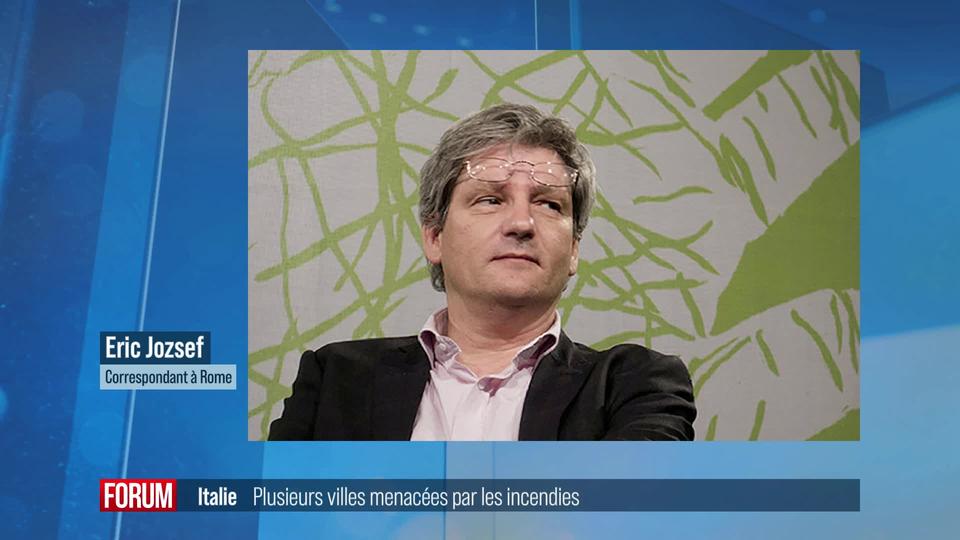 La Sicile est ravagée par les flammes, alors que l’Italie essuie des événements climatiques de plus en plus extrêmes