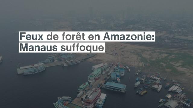 Des milliers de feux de forêt  font suffoquer la capitale de l'Amazonie brésilienne