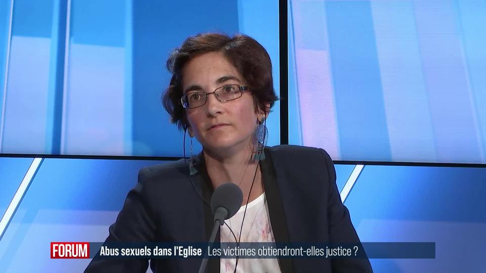 Le traitement en justice des cas d'abus sexuels commis dans l'Eglise: interview de Joëlle de Rham Rudloff