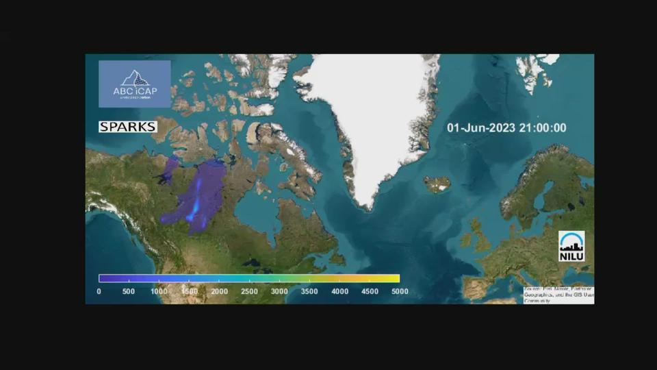 Feux Canada Norvège