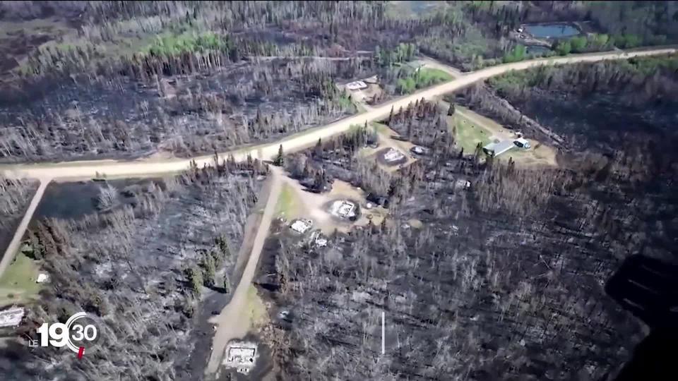 Feux au Canada: pas de répit pour la province de l'Alberta