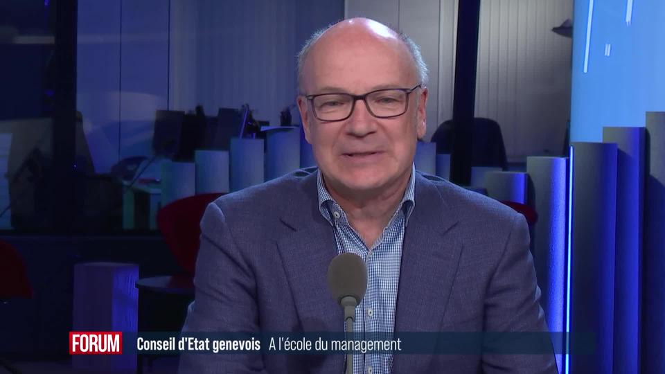 Le Conseil d’Etat genevois à l’école du management: interview de François Gonin