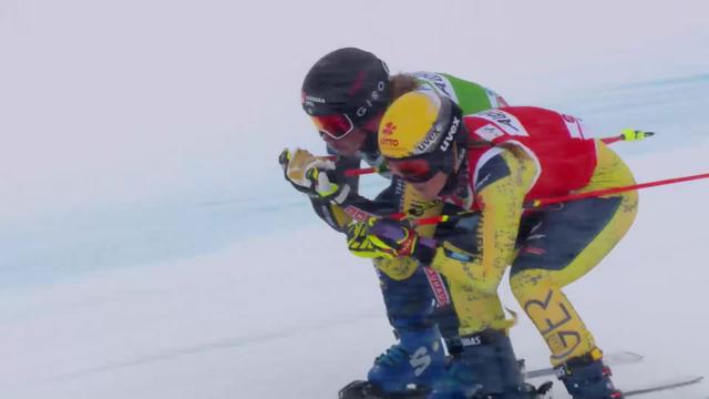 Val Thorens (FRA), finale dames: Daniela Maier (GER) remporte la course devant Phelan (CAN) et Berger Sabbatel (FRA)