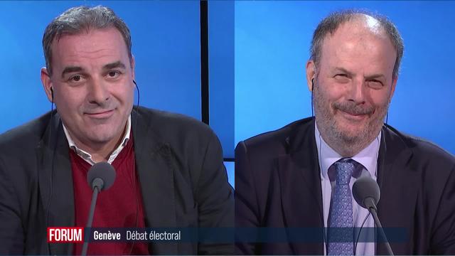 Elections parlementaires genevoises: interview de Bertrand Reich et Thomas Wenger