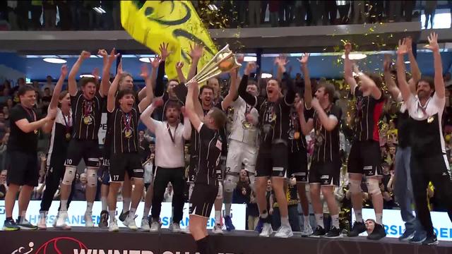 Volleyball - LNA: Schönenwerd est champion de Suisse pour la 1re fois de son histoire.