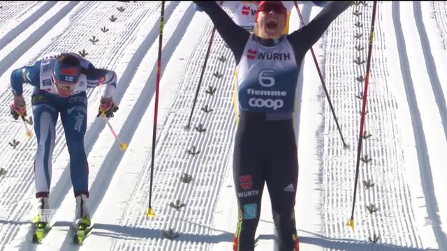 Ski nordique, Val Di Fiemme (ITA), 15km classique mass start dames: victoire de Hennig (GER)