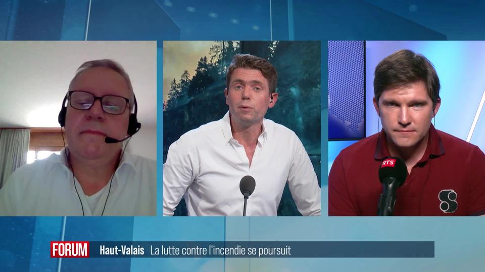 Les mesures suisses pour lutter contre les incendies: interview de Jean-Marie Putallaz et de Pierre-Alain Fridez