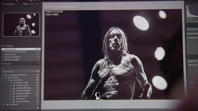 Une photo d’Iggy Pop prise par le Vaudois Vincent Guignet se retrouve dans le livret du dernier album de l’artiste