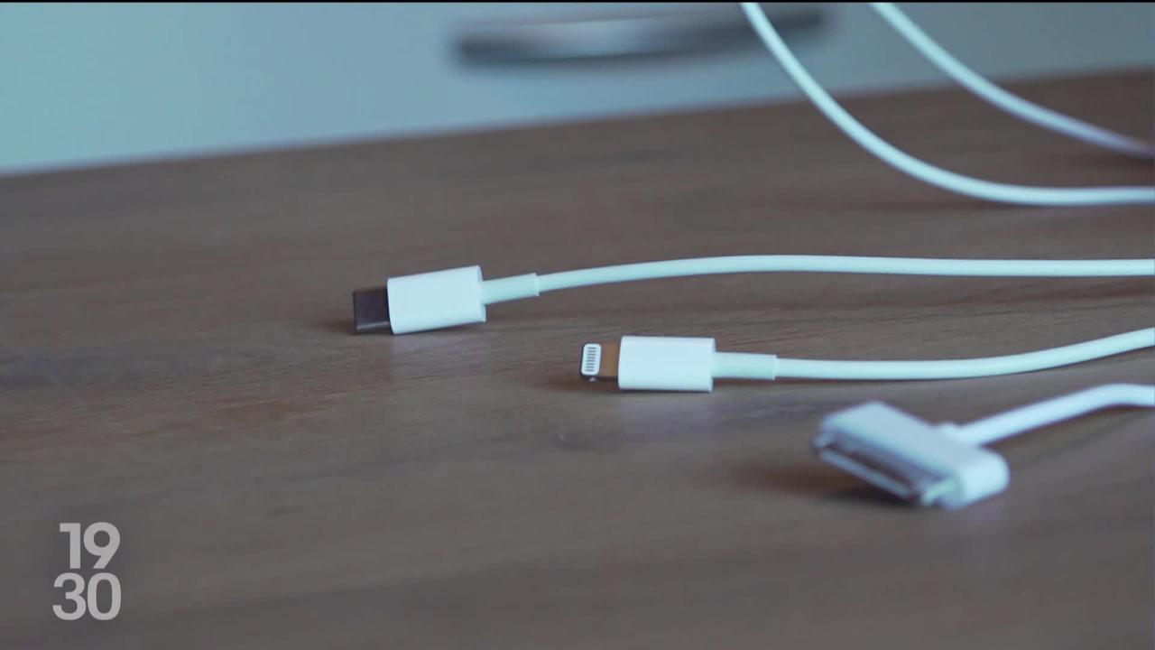 Apple a intégré le port universel de chargement "USB-C" à sa nouvelle gamme d'iPhone présentée mardi