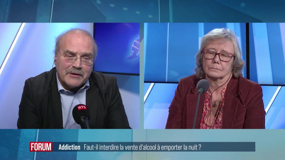 Faut-il interdire la vente d’alcool la nuit en Suisse? Débat entre Fehlmann Rielle et Philippe Bauer