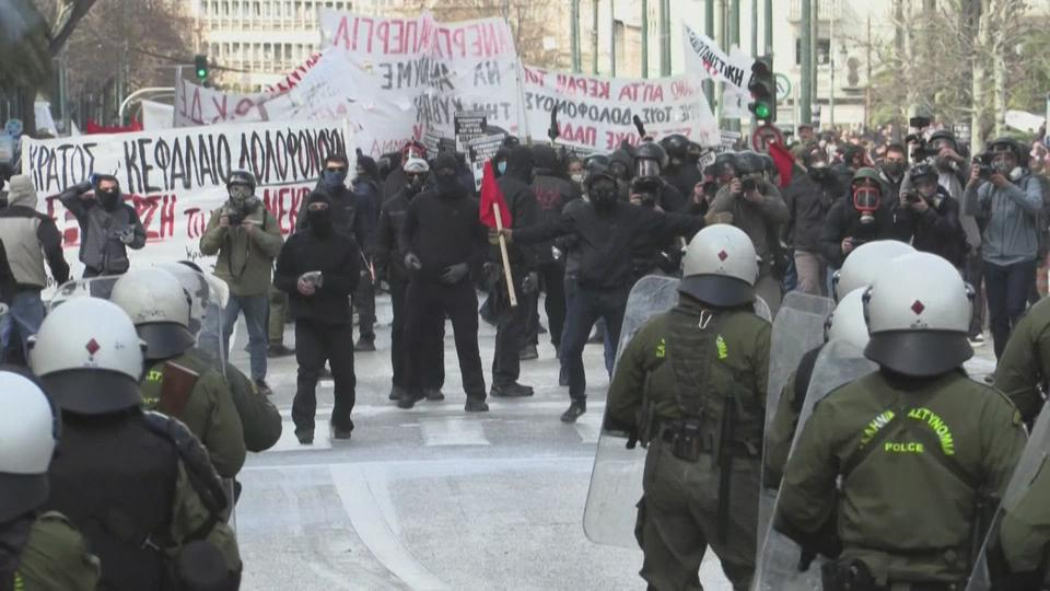 Nouvelle manifestation à Athènes après la catastrophe ferroviaire