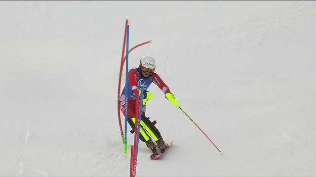 Spindleruv Mlyn (CZE), slalom dames II, 1re manche: Zrinka Ljutic réalise une bonne 1re manche