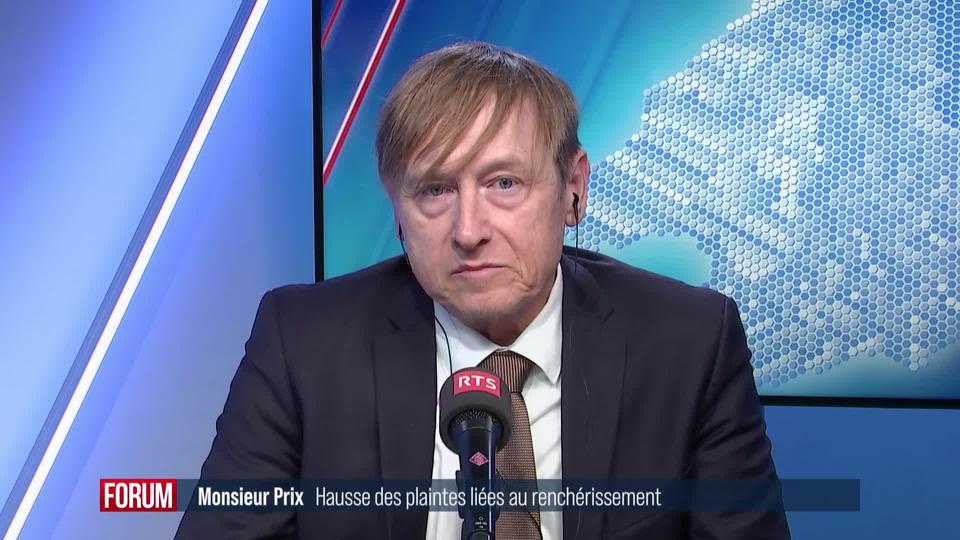 Les réclamations auprès de Monsieur Prix ont bondi de plus de 60% l'an dernier: interview de Stefan Meierhans