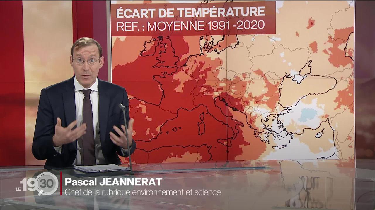 2022 a été l'année la plus chaude jamais enregistrée en Suisse. Les explications de Pascal Jeannerat