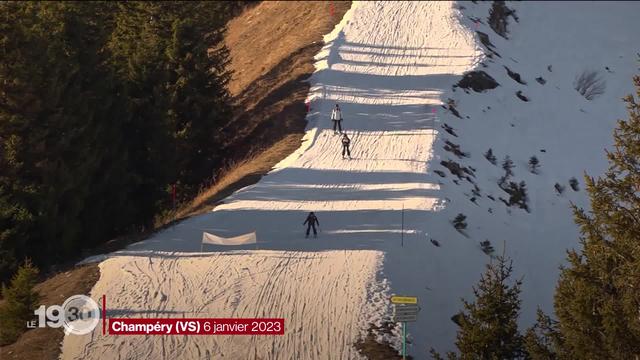 Malgré le manque de neige, bilan positif pour les stations romandes après les fêtes de fin d'année.